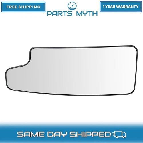 Lower Mirror Glass Fits Driver Side For 2020-2021 Chevy Silverado GMC Sierra