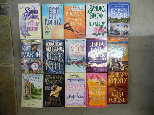 Large Lot of 32 Romance Paperback Books Best Selling Authors