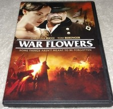 War Flowers Christina Ricci Tom Berenger Jason Gedrick  (DVD, 2013)  *RARE opp