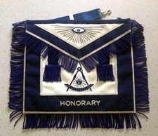 Deluxe Embroidered Honorary Past Master Apron PM600-HON 