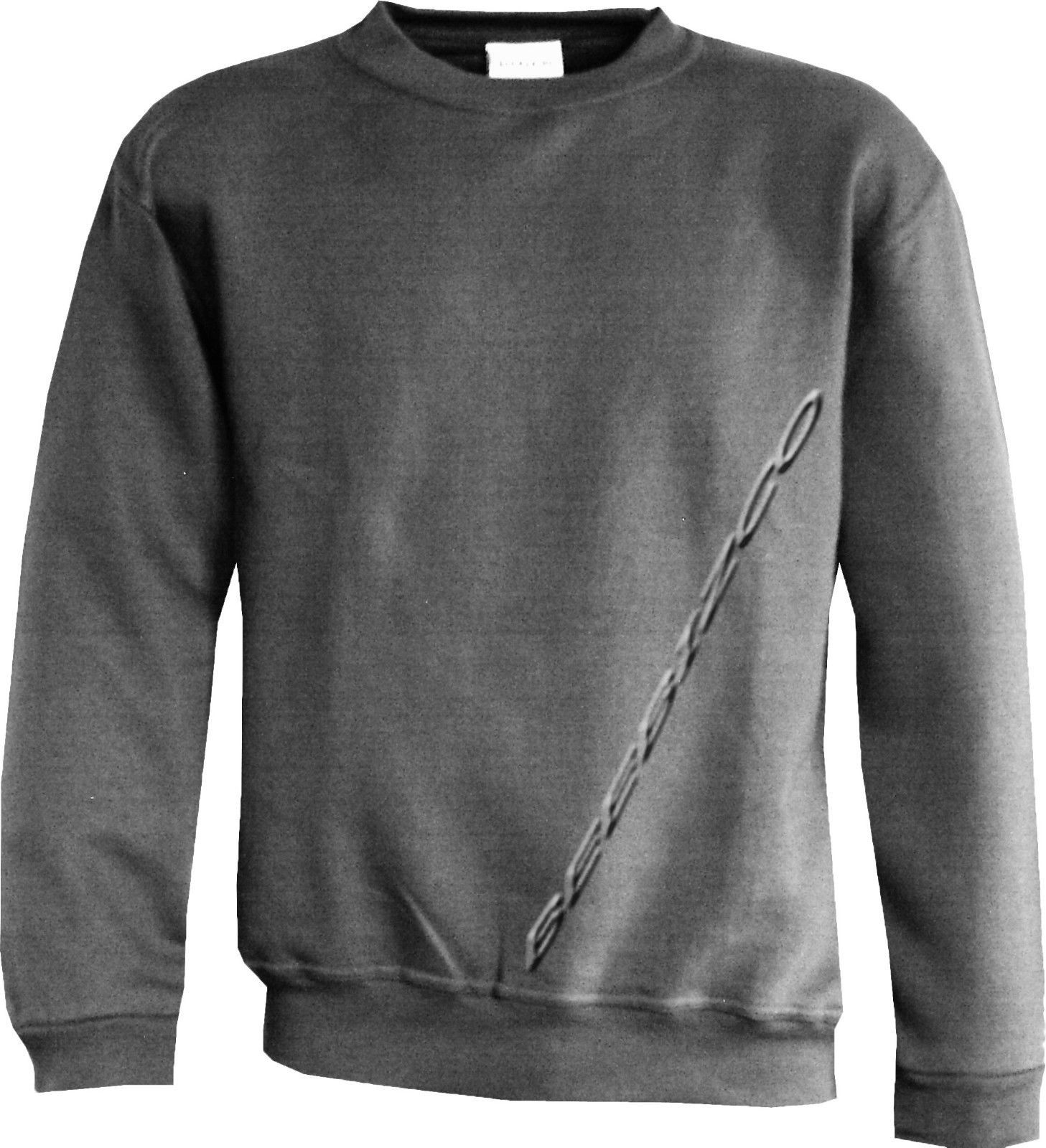 Mens/Womens Plain Fleece Casual Work Sweatshirt Gym Sports Sweater Top