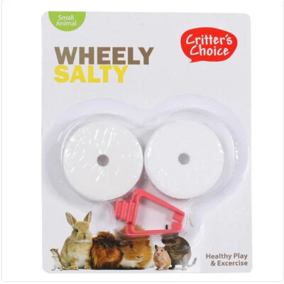 Small Animal Treats Critter's Choice Teeth Dental Health Wheely Salt Pack of 2