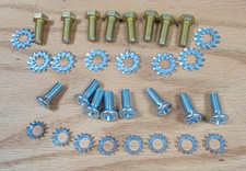 1955 1956 1957 CHEVY DOOR HINGE to BODY MOUNTING BOLTS and SCREWS ** USA MADE*