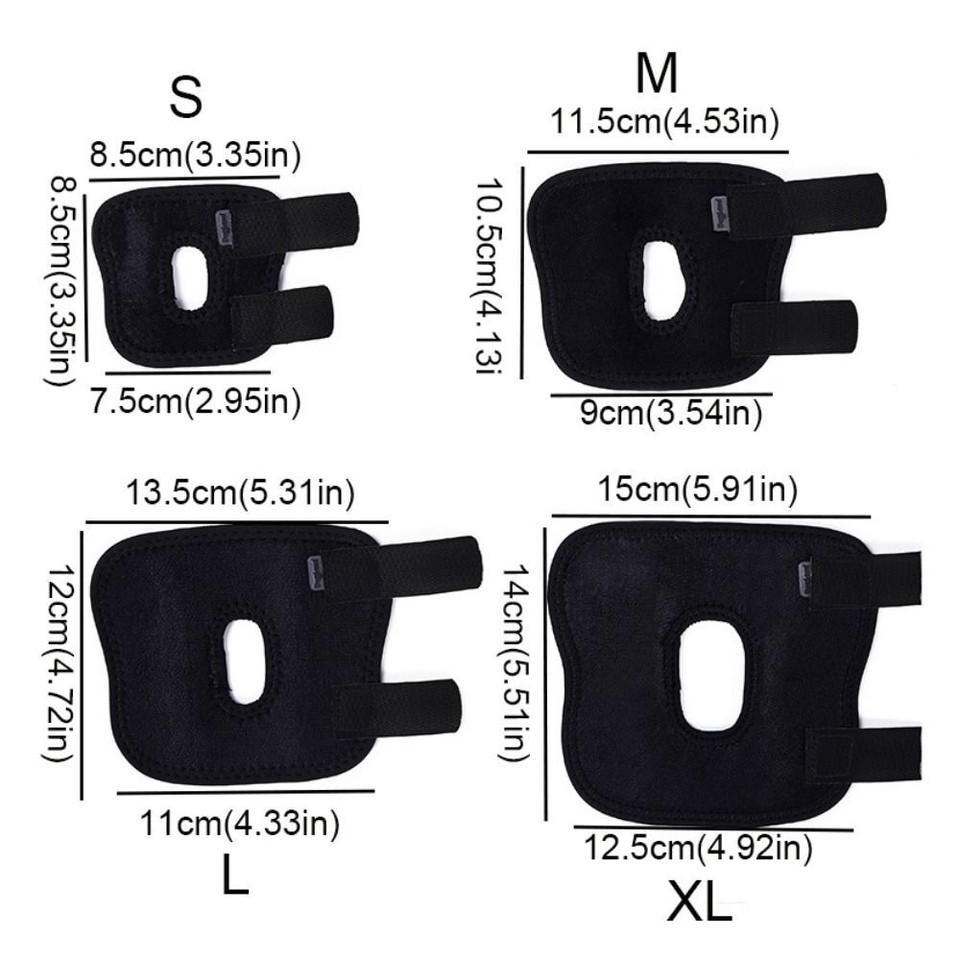 2pcs Adjustable Pet Joint Recovery Pad Breathable Dog Leg Brace Wound