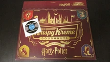 Limited  Harry Potter 2025  Krispy Kreme Donut Box  *** NEW /UNUSED ***   Folded
