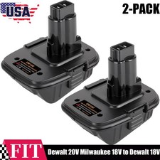 DM18D Battery Adapter Converter for Dewalt 20V Milwaukee 18V to Dewalt 18V Tools