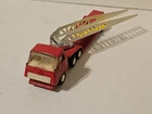 Vintage 1970's Tonka Ladder #7 Fire Truck Pressed Steel 11"