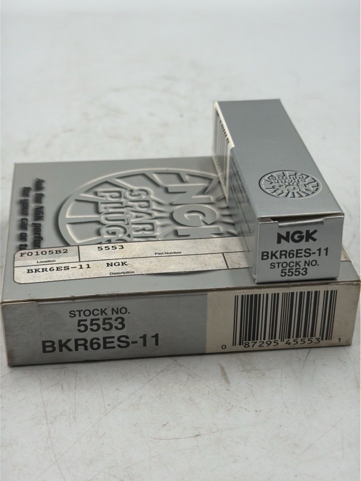 NGK BKR6ES-11 spark plug 14mm 19mm 3/4 resistor copper core 1.1mm NEW 4pack