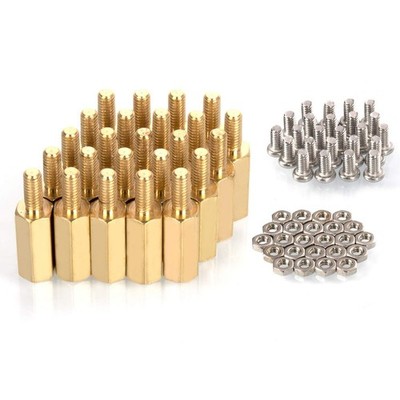 Raspberry Pi 3 Model B+ Standoffs Pack 24 Pieces/LoT M2.5 (11mm Body + 6mm Sc...