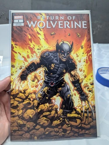 Return Of Wolverine #1 2018 NM Mcniven X-force Costume Virgin Variant Rare 