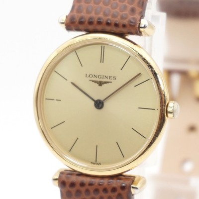 Neue Batterie LONGINES La Grande Classique L4.135.2 Quarz goldfarbene Damenuhr