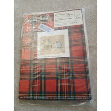 RARE Jean McIntosh DUTCH CHILDREN Petit Point Pattern Chart M-43 1975 VTG