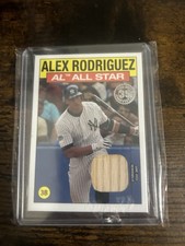 2021 Topps - 1986 Topps All-Star Baseball Relics Alex Rodriguez #86ASRAR (MEM)
