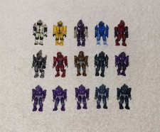 Halo Mega Bloks Lot of 15 Covenant Elite Figu...
