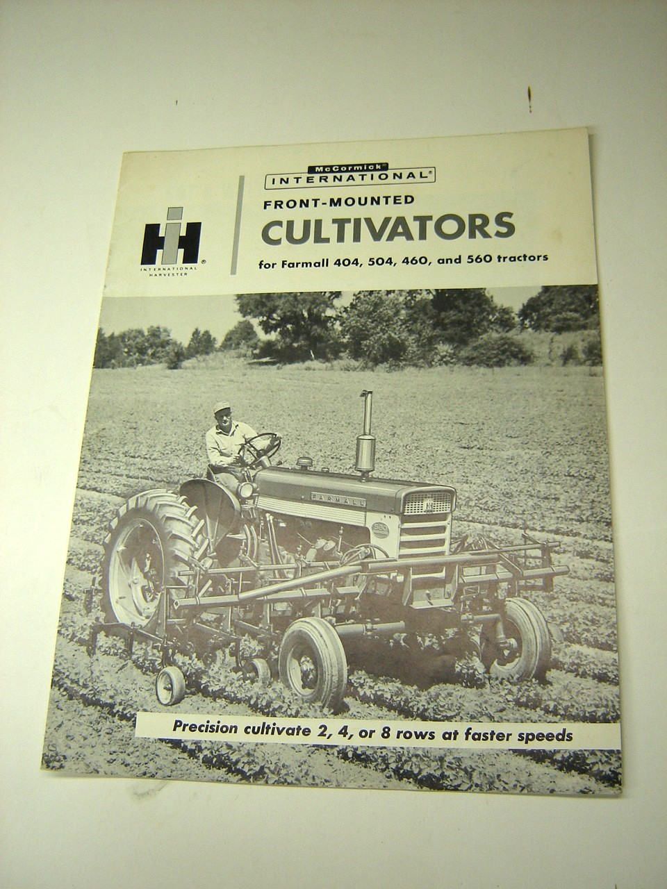 International Harvester Front Mounted Tractor Cultivators Brochure