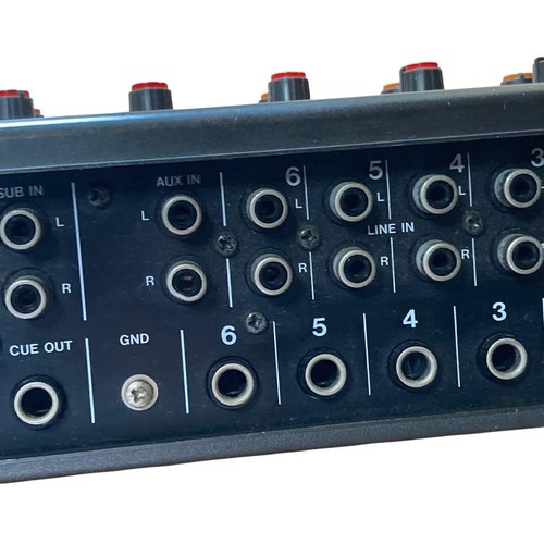 TEAC TASCAM M-06ST 6 Channel Analog Mixer Used Sound output confirmed From Japan - Picture 22 of 24