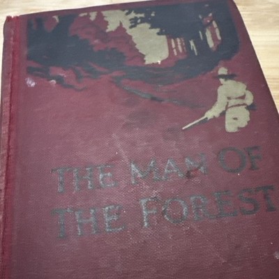 VINTAGE 1920 Zane Grey The Man of the Forest Grosset & Dunlap