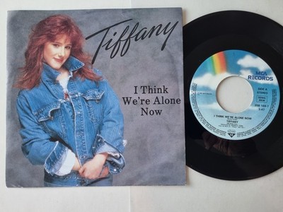 Tiffany - I Think We're Alone Now 7'' Vinyl Germany/ STRANGER THINGS OST