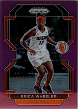 2022 Panini Prizm WNBA Prizms Purple #135 Erica Wheeler /99 - BSK