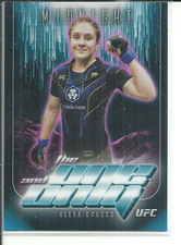 ALEXA GRASSO 2024 TOPPS CHROME UFC MIDNIGHT ONLE AND ONLY REFRACTOR #TO-26!!!