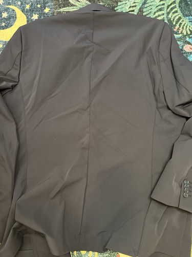 STEEL & JELLY SUIT JACKET/BLAZER WITH STRETCH IN NAVY 42R BNWT - Picture 4 of 5