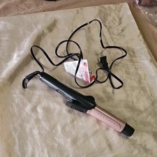 Vivitar Electric Curling Iron Pink and Black Plastic Metal Hair Styling Tool