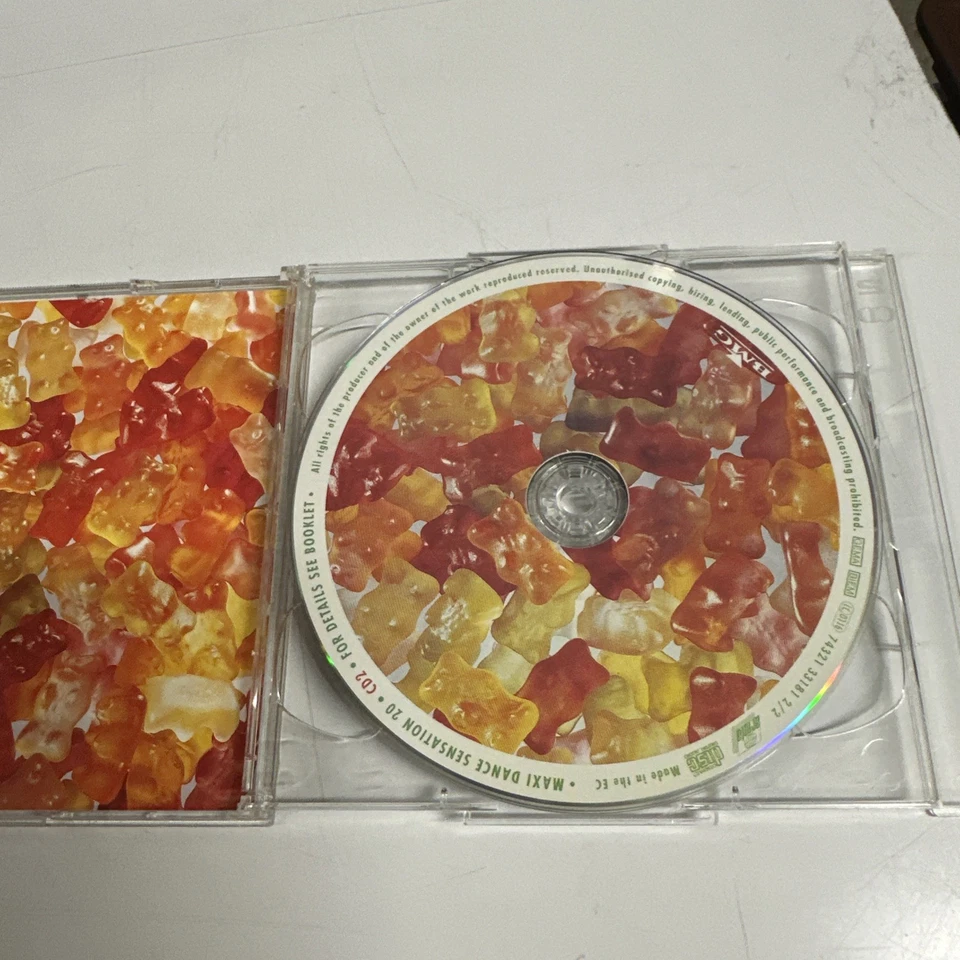 CD MAXI Dance Sensation 20, 2CD,1996,E-Rotic, Blümchen, Captain Jack, Snap 38T. - Bild 4 von 4