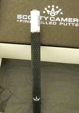 Scotty Cameron Black Baby T Putter Grip W/ White 3 Point Crown NEW IN SC WRAPPER
