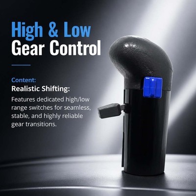 Premium Build High Low Gear Control Knob fits PXN A7 Thrustmaster TH8A TH8S Dual