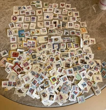 500+ Vintage & Modern USA Postage Stamps Lot Used Off Paper Mix 1970s–2000s