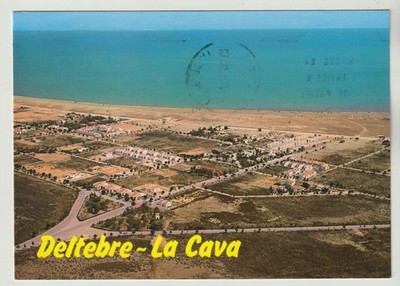AK Deltebra - La Cava. Terres de l'Ebre. Urbanitzacio. 1990 versendet. 3 Scans
