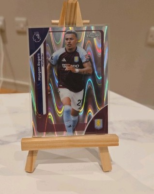 Topps Chrome Premier League 2026 Morgan Rogers Silver Wave Refractor Aston Villa