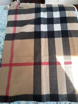 Burberry Cashmere Silk Scarf   Made in Scotland