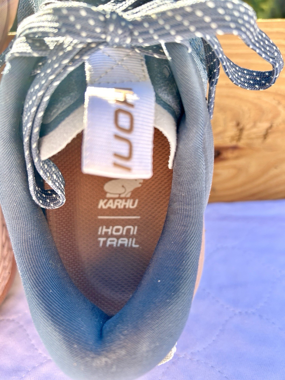 Karhu Ikoni Trail Men’s Shoes Trail Running Hiking Gray Size 9.5