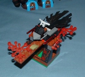 LEGENDS OF CHIMA, GORZAN'S GORILLA STRIKER SET NO. 70008 - LEGO - 2013 - USED