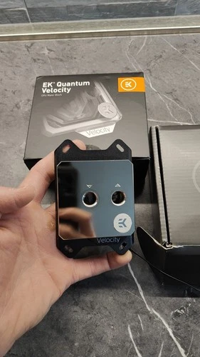 Waterblock am4 EK-Velocity RGB Full Nickel