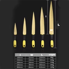 Wood Rasp File 4''/6''/8''/10''/12'' Set Carving Steel DIY Craft Gadget Tools