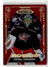 2021-22 Upper Deck Stature #143 - Daniil Tarasov - Red /75