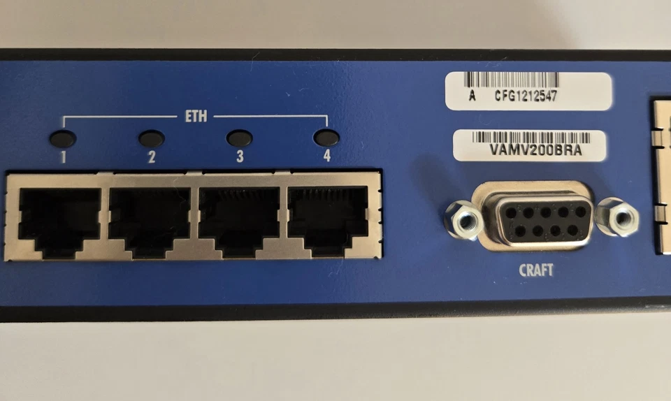 AdTran NetVanta 838T 8 Port Metro Network Ethernet Switch 1172838G1 (925) - Image 3 of 4