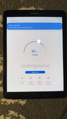 Samsung Galaxy Tab S3 SM-T820 10'' 32GB Black Tablet