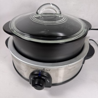 Pampered Chef Slow Cooker Stand 3156 Quart Rockcrok Lid Crock Pot Dutch 