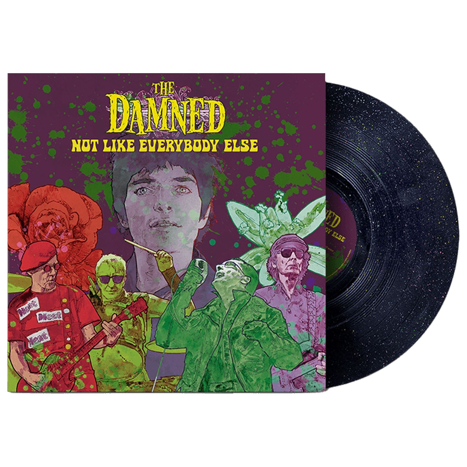 The Damned - Not Like Everybody Else Limited Edition Sparkle Vinyl 12"" Album
