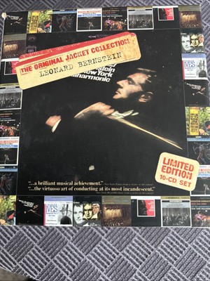 Leonard Bernstein, Limited Edition, Zehn Cd Set Box￼