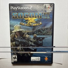 SOCOM II US Navy Seals PS2 (Sony Playstation 2) Complete With Manual