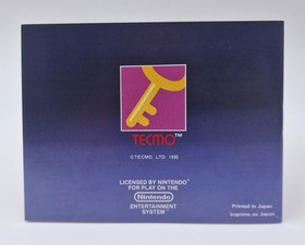 Solomon's Key - Nintendo NES - Complet - PAL EEC FRA - Etat Correct