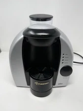 BRAUN TASSIMO ESPRESSO MACHINE  - Black/Silver 3107 ONE 1 CUP COFFEE BREWER