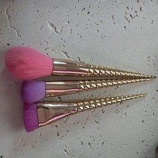 Tarte Magic Wands 3 Brushes Only Unicorn Collection Limited Edition