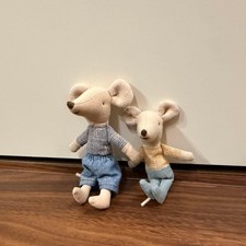 Maileg Big Brother Mouse  Little Brother Mouse 2pc Set