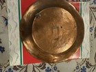 Vintage Large 9 Inch Turkish Copper Etched Artisan Hand Made Plate — photo 4