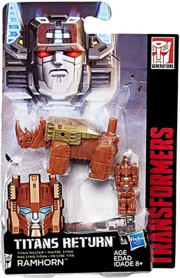 Transformers Generations Titans Return Ramhorn Action Figure